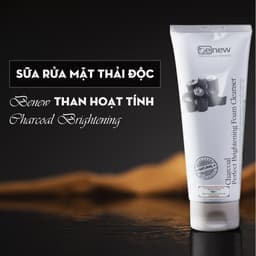 Thumbnail Sữa Rửa Mặt Cho Nam Tinh Chất Than Hoạt Tính Sạch Da, Xoá Thâm Mụn Benew Charcoal Brightening 160ml/ Hộp- CHÍNH HÃNG 2