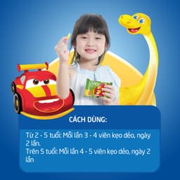 Thumbnail Kẹo dẻo Calci-D Ích Nhi dây 10 gói cho bé bổ sung canxi 4