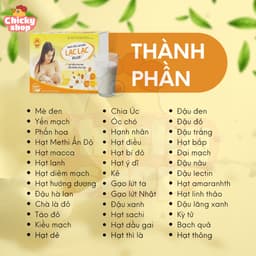Thumbnail Ngũ cốc lợi sữa đặc biệt Lạc Lạc Plus Dr.Maya 600g giúp mẹ sữa nhiều hơn, thơm hơn, bé tăng cân tốt 4