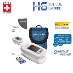 Thumbnail Máy Đo Nồng Độ Oxy Trong Máu Spo2 và Nhịp Tim Microlife Oxy200 | Thương Hiệu Thụy Sỹ - Bảo Hành 24 Tháng 1