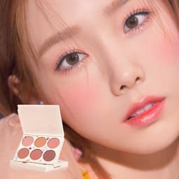 Thumbnail Bảng má hồng IMAGIC 6 màu tạo khối tự nhiên không thấm nước 142g 2