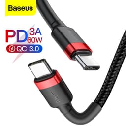 Thumbnail Cáp sạc nhanh Baseus cổng Type-C PD 60W 3