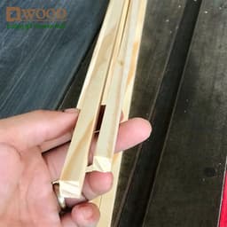 Thumbnail 5 thanh gỗ thông Dwood vuông 1cm làm mô hình kiến trúc - chiều dài tự chọn 2
