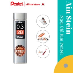 Thumbnail Ruột Chì Kim Pentel C275 0.5mm 2B Siêu Cứng - Ngòi Chì Thay Thế Nhiều Cỡ 3