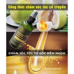 Thumbnail Bộ 2 Chai Xịt Tinh Dầu Bưởi Pomelo Tabaha Ngăn rụng tóc giúp tóc dài và dày hơn (120ml x2) 2