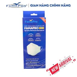 Thumbnail Khẩu trang y tế cao cấp kháng khuẩn 3 lớp Famapro 4D hộp 10 cái 4