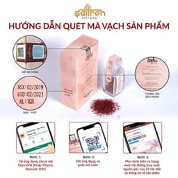 Thumbnail 1gr Nhụy Hoa Nghệ Tây Saffron Jahan loại sợi Supper Negin 2