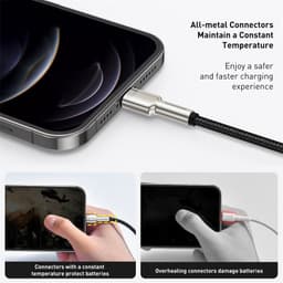 Thumbnail Cáp sạc nhanh Baseus cổng USB 2.4A dành cho iPhone 11 12 Pro Max 1