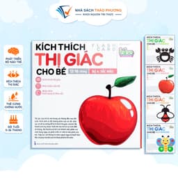 Thumbnail Sách - Bộ thẻ kích thích thị giác cho bé theo chủ đề cho trẻ từ 0 đến 36 tháng 1