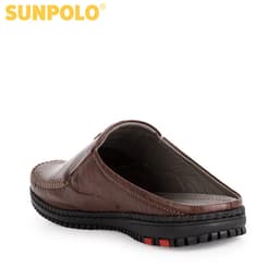 Thumbnail Giày sục nam Da bò SUNPOLO đi làm công sở đi chơi SUT327 3