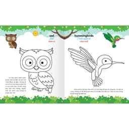 Thumbnail Sách - Colouring 365 ngày Tô màu - KHÁM PHÁ THẾ GIỚI PHÁT TRIỂN TRÍ TUỆ - Động vật nuôi, Chim, Cá (Tập 1) 1