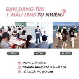 Thumbnail Lens nâu tự độ cận 0-8 Seoul hiệu Angel Eyes, kính áp tròng không giãn nâu tự nhiên như mắt thật Dia 14.0mm 4