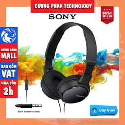 Thumbnail Tai Nghe Chụp Tai Có Mic Sony ZX110AP |Chính Hãng Sony Việt Nam| Bảo Hành 12 Tháng Toàn Quốc 3