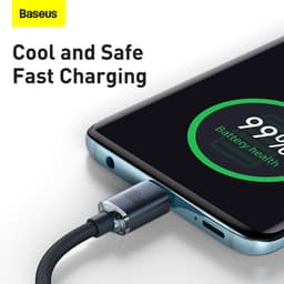 Thumbnail Baseus Dây Cáp Sạc Nhanh 5a usbc 100w cáp sạc nhanh cho ip 15 xiaomi samsung huawei 4