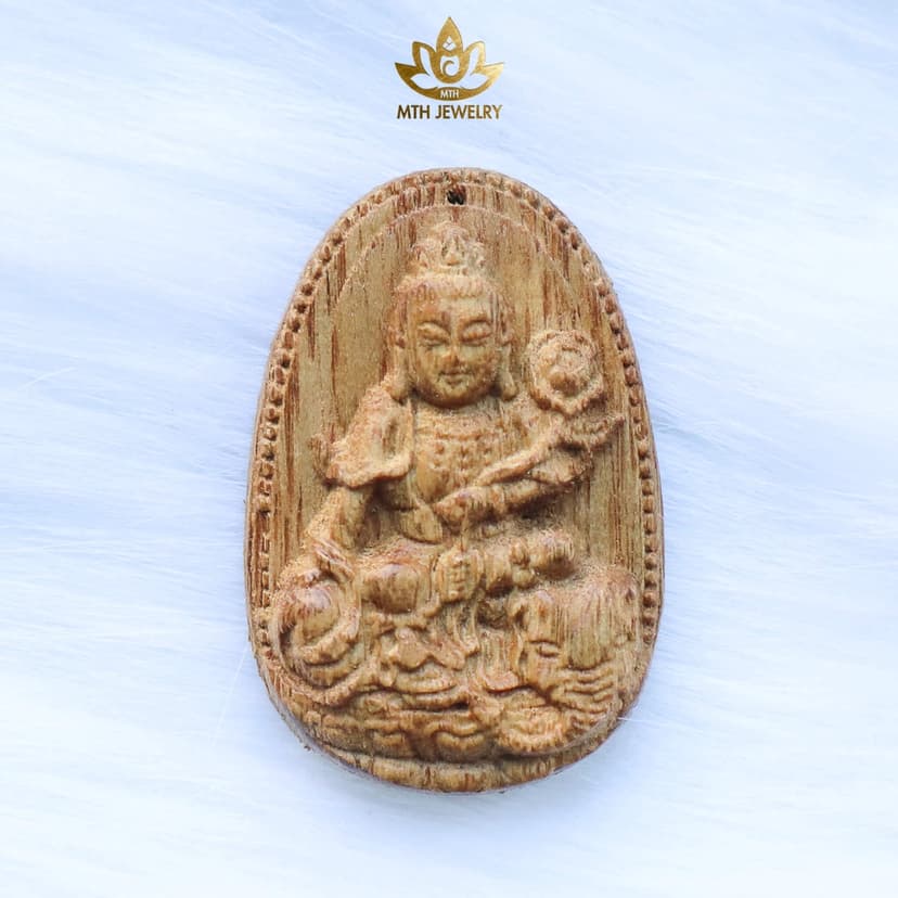 Ảnh Bản Mệnh Đeo Cổ/Đeo Tay Theo Mệnh (Kích Thước Nhỏ) Trầm Hương Tốc Việt Tự Nhiên - MTH JEWELRY 4
