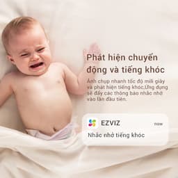 Thumbnail Camera pin sạc trông trẻ Ezviz BM1 Full HD 3