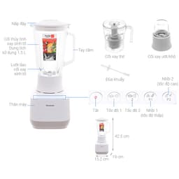 Thumbnail Máy xay sinh tố Panasonic MX-MG53C1 thay thế cho Panasonic MX-V310KRA 3