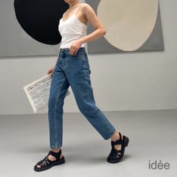 Thumbnail Áo thun hai dây idée vải cotton co dãn 4 chiều 1