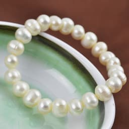 Thumbnail Vòng Tay Ngọc Trai 8ly Co Giãn Kiểu Dáng Tinh Tế, Thanh Lịch - Ngọc Trai Trường Thịnh 2
