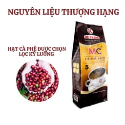 Thumbnail Cà phê Arabica, cafe rang xay pha phin nguyên chất - Mê Trang MC3, gói bột cà phê 500g 4