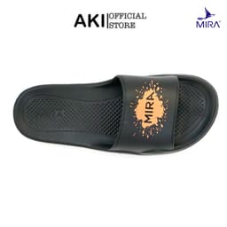Thumbnail Dép Xốp Quai Ngang Cao Cấp Mira Fl Đen Thể Thao Nam Nữ Dẻo Nhẹ Thời Trang - Mf003 3