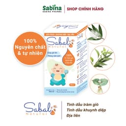 Thumbnail Sabal. Tinh dầu giúp giữ ấm phòng cảm lạnh cho bé lọ 10ml 1