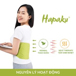 Thumbnail Túi Chườm Nóng Thảo Dược Hapaku Giảm Đau Lưng Hông Dùng Lò Vi Sóng, Thư Giãn, Thải Độc Cơ Thể 2