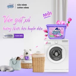 Thumbnail Hộp Viên Giặt Xả MaxKleen Hương Nước Hoa Huyền Diệu 300g (20 Viên) 4