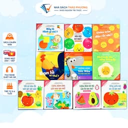 Thumbnail Sách - Ehon song ngữ Việt Anh trọn bộ 10 cuốn có file âm thanh nuôi dưỡng tâm hồn bé 1