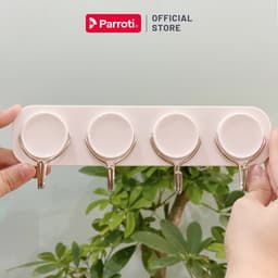 Thumbnail Móc treo dán tường thanh 4 trong 1, treo ô, chìa khóa, đồ dùng nhà bếp -  Parroti Handy HD41 3