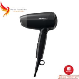 Thumbnail Bản giới hạn - Máy sấy tóc du lịch Philips BHC010 Black 1