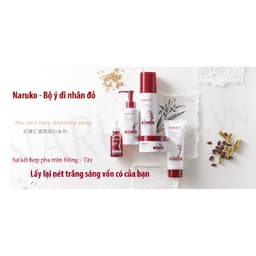 Thumbnail Sữa Rửa Mặt Tạo Bọt Làm Sáng Da Naruko Raw Job’s Tears Brightening Foaming Wash 120ml Ý Dĩ Nhân Đỏ (Bản Đài) 3
