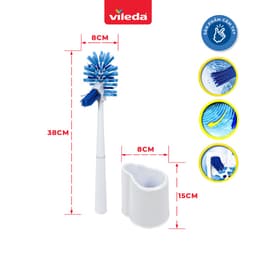 Thumbnail Chổi cọ bồn cầu, toilet VILEDA Power Brush gồm khay đựng để pha nước tẩy rửa 2
