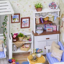 Thumbnail Mô hình Nhà Búp Bê DIY Doll House- NHẬT KÝ MÈO CON (Kitten Diary)-3013 3