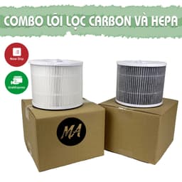 Thumbnail Combo Máy lọc không khí MaxAir và 1 lõi lọc không khí Hepa + 1 lõi lọc than hoạt tính Carbon 3