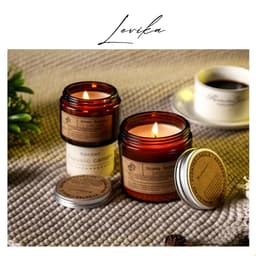 Thumbnail Nến Tinh Dầu Thư Giãn Levika, Giảm Stress - Không Khói & An Toàn 1