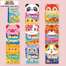 Thumbnail Sách - Túi 8 Cuốn Tô Màu Tập Làm Họa Sĩ Nhí 1