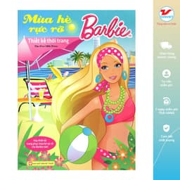 Thumbnail Sách Ghép Hình Barbie Thủ Công Dựng Hình Thời Trang Mùa Hè Rực Rỡ 1
