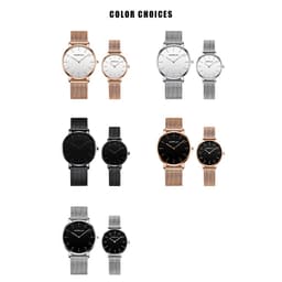 Thumbnail Đồng Hồ Thạch Anh Nữ CRRJU 2185B Bằng Thép Không Gỉ Thời Trang Không Thấm Nước 3ATM 3