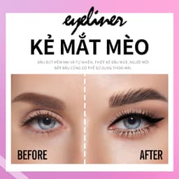 Thumbnail Set 2 bút kẻ mắt KIMUSE kháng nước có đầu vẽ đuôi mắt trang điểm làm đẹp độc đáo 4