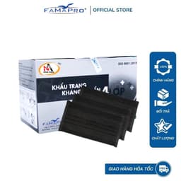Thumbnail Khẩu trang y tế 4 lớp kháng khuẩn Famapro ( 50 cái/ hộp) 2