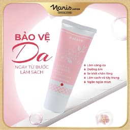 Thumbnail Sữa Rửa Mặt Naris Nature Dưỡng Sáng Da Chiết Xuất Hoa Anh Đào Sakura 100g 1