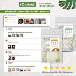 Thumbnail Sáp Ong Tự Nhiên Oilmart Natural Beeswax dạng viên, màu trắng ngà làm nến, son, kem dưỡng. 3