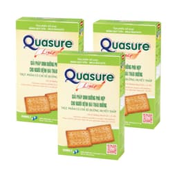 Thumbnail Bánh Quy Quasure Light Sữa Bibica 140g - Thực phẩm dành cho người ăn kiêng, tiểu đường 2