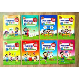 Thumbnail Sách - Bộ phát triển IQ cho bé 5 đến 6 tuổi (Combo 8 cuốn) 2