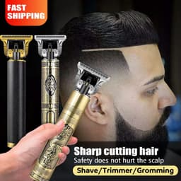 Thumbnail Tông đơ cắt tóc không dây kỹ thuật số Ubeator cắt sát dạng sạc điện mẫu 2020 mới nhất cho nam 2