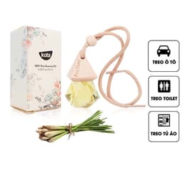 Thumbnail Tinh dầu treo xe ô tô Sả chanh Kobi nguyên chất - 8ml/chai 1