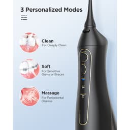 Thumbnail Máy tăm nước FAIRYWILL cầm tay 5020E có 8 đầu vòi thay thế với bể nước 300mL tiện dụng 2