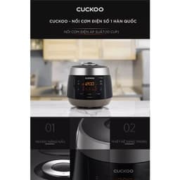 Thumbnail Nồi cơm điện tử áp suất CUCKOO CRP-PK1000S 1,8 lít - Hàng chính hãng 2