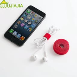 Thumbnail Set 3 Cuộn/10 Dây Quấn Cố Định Cáp Sạc JUJIAJIA Có Quai Dán Tiện Dụng 4